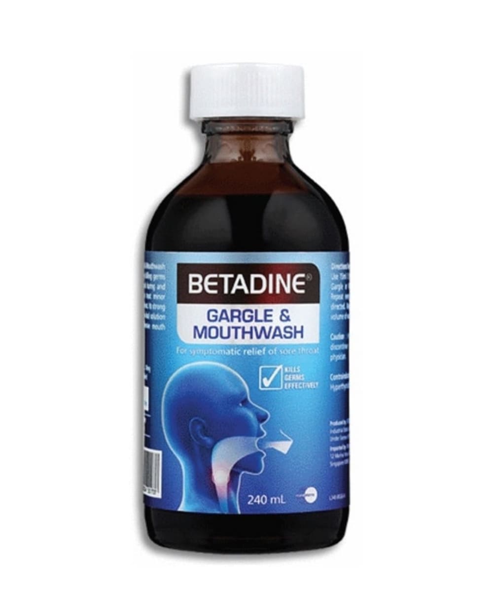 Betadine mouthwash